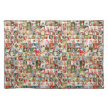 Many Many Vintage Santas Placemats