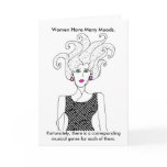 Many Moods, Many Genres Music Lover Birthday Card