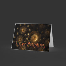 Many Moons - Happy Halloween cards