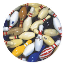 Many Old Bowling PIns stickers