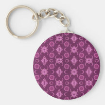 many shades of mauve keychain