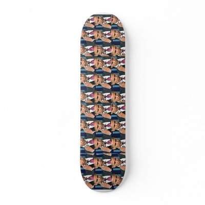 Many sides of Obama Custom Skate Board by Shop_Barack