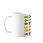 many smiley faces mugs