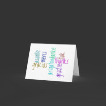 Many Thanks! cards