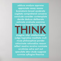 Many ways to think posters
