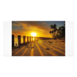Manzanilla - Coast of the Rising Sun Custom Photo Card