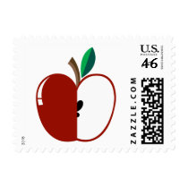 Manzanita Kokeshi Apple Postage postage