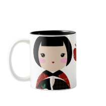 Manzanita Kokeshi Mug