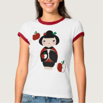 Manzanita Kokeshi Ringer Tee t-shirts