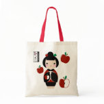 Manzanita Kokeshi Tote bags