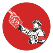 Mao - Communism is #1 Sticker