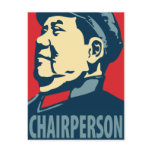 Mao Tse-Tung - Chairperson: OHP Postcard