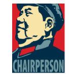 Mao Tse-Tung - Chairperson: OHP Postcard