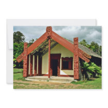 Maori Arts And Crafts Institute, Rotorua Personalized Invitation