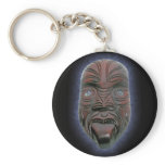 Maori Carved Mask - Keychain