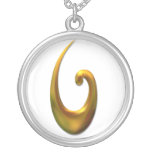 Maori Fish Hood - Gold necklaces
