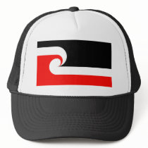 Maori Flag hats by FlagTshirts Maori Flag hats