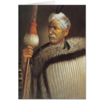 Maori Gentleman Greeting Card