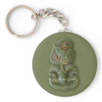 Maori Hei-Tiki Keychain