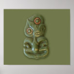 Maori Hei-Tiki Poster posters