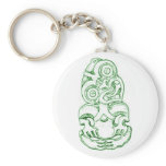 Maori Hei-Tiki Sketch Keychain