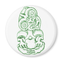 Maori Hei-Tiki Sketch Magnet