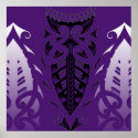 Maori inspired tattoo art print