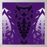 Maori inspired tattoo art posters