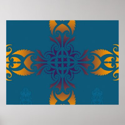 Maori inspired tattoo print by MarkStorm