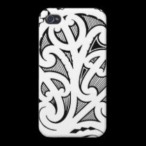 Maori koru tattoo iphone cases