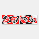 Maori Kowhaiwhai Pattern 2 Sticker Bumper Stickers