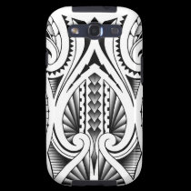 Maori / Polynesian tribal tattoo pattern casemate cases