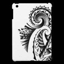 Maori/Samoan tribal tatoo art ipad mini cases