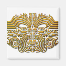 Maori Tattoo - Gold Magnet