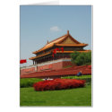 Maos Mausoleum at Tiananmen Square cards