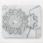 Map and fortifications of Neuf-Brisach Mouse Pads