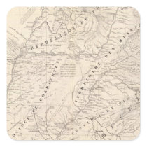 Map, Corrientes Prov, Terr Mission Sticker