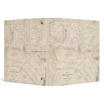 Map, Indian Territory South of the Pampas Region Vinyl Binders