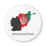 Map Of Afghanistan Magnets