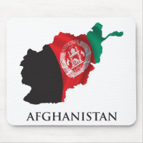 Map Of Afghanistan Mouse Pad