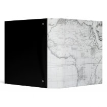 Map of Africa 3 Ring Binder