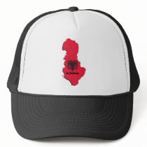 Map Of Albania hats by teyes143 Map Of Albania hats