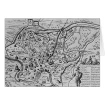 Map of Ancient Rome Greeting Cards
