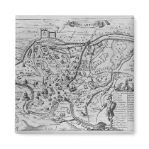 Map of Ancient Rome Magnets