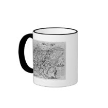 Map of Ancient Rome Coffee Mugs