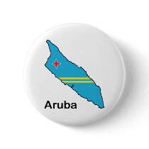 Map Of Aruba Button