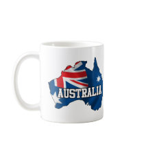 Map Of Australia Mug