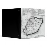 Map of Barbados 3 Ring Binders