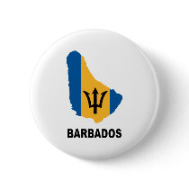 Map Of Barbados Button