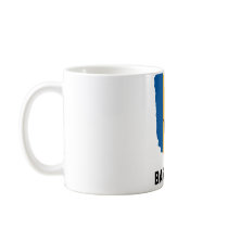 Map Of Barbados Coffee Mugs